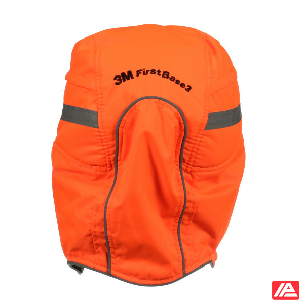 3M™ First Base™ 3 Bump Cap 2021218 Winter High Visibility Orange Reduced Peak 55 mm Custom - Image 5