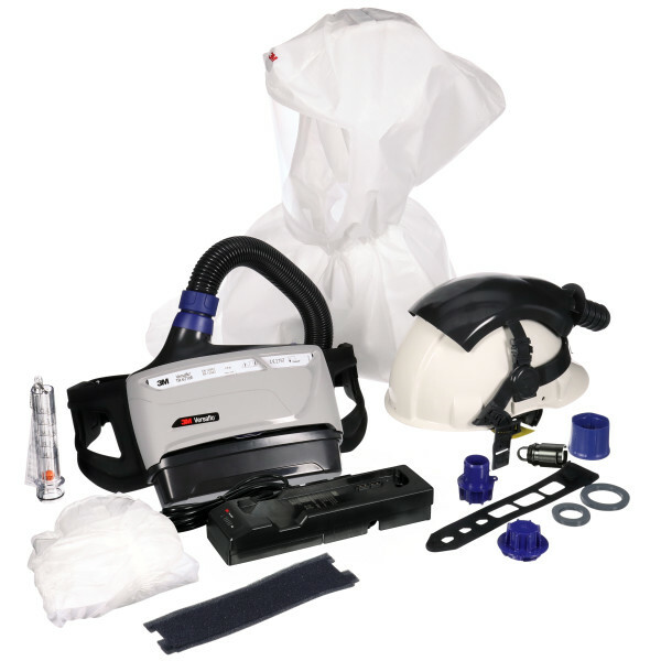 3M™ Versaflo™ Industrial Helmet with Hood Powered Air Respirator Kit TR-600-IHK - Image 2