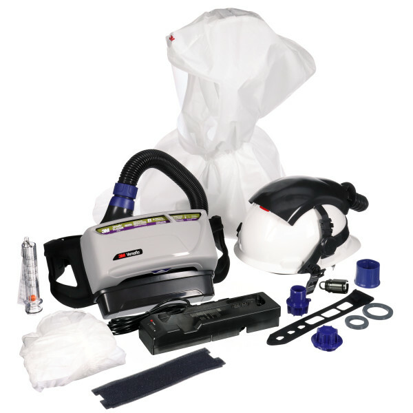 3M™ Versaflo™ Industrial Helmet with Hood Powered Air Respirator Kit TR-600-IHK