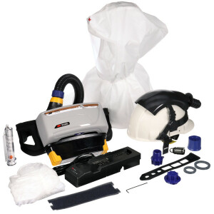 3M™ Versaflo™ Industrial Helmet with Hood Powered Air Respirator Kit TR-800-IHK