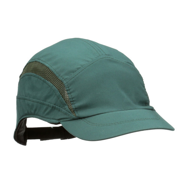 3M™ First Base™ 3 Bump Cap 2030596 Classic Dark Green Reduced Peak 55 mm Custom - Image 3