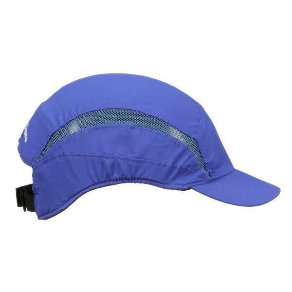 3M™ First Base™ 3 Bump Cap 2030601 Classic Royal Blue Reduced Peak 55 mm Custom - Image 4