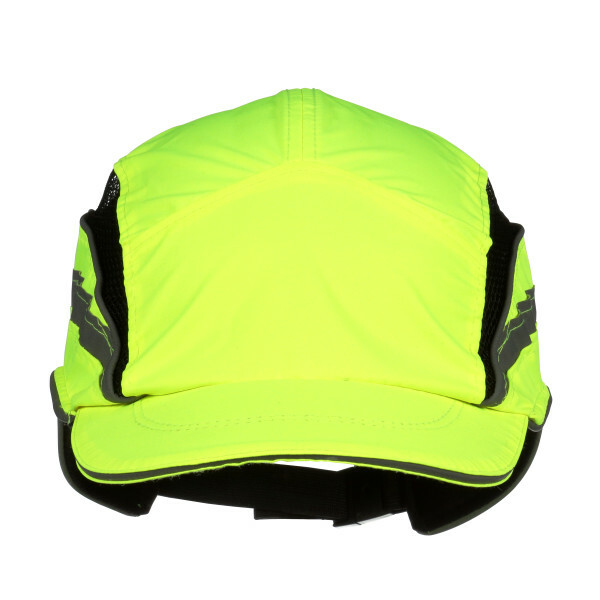3M™ First Base™ 3 Bump Cap 2021866 Classic High Visibility Yellow Reduced Peak 55 mm Custom
