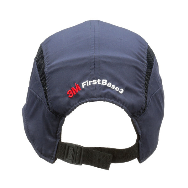 3M™ First Base™ 3 Bump Cap 2030031 Classic Navy/Blue Reduced Peak 55 mm Custom - Image 2