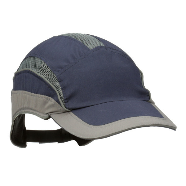 3M™ First Base™ 3 Bump Cap 2031214 Elite Navy/Grey Standard Peak 70 mm Custom - Image 5