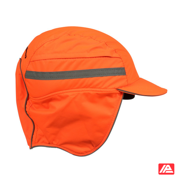3M™ First Base™ 3 Bump Cap 2021218 Winter High Visibility Orange Reduced Peak 55 mm Custom - Image 2