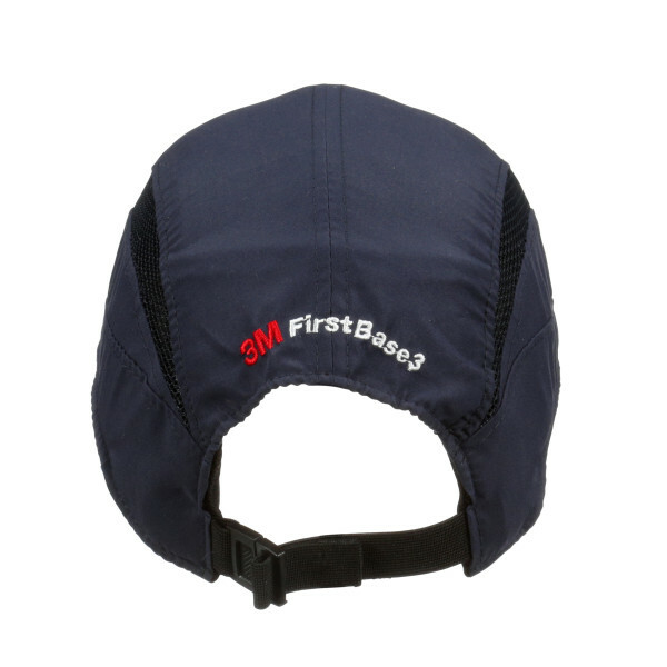 3M™ First Base™ 3 Bump Cap 2030043 Classic Navy Blue Standard Peak 70 mm Custom - Image 4