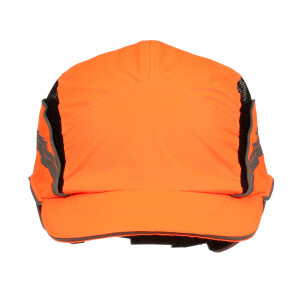 3M™ First Base™ 3 Bump Cap 2021874 Classic High Visibility Orange Reduced Peak 55 mm Custom