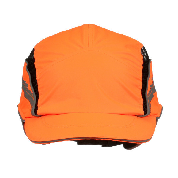3M™ First Base™ 3 Bump Cap 2021874 Classic High Visibility Orange Reduced Peak 55 mm Custom