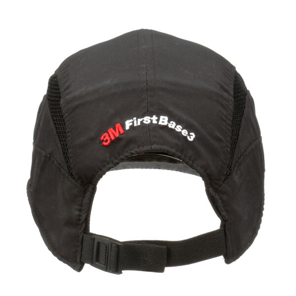 3M™ First Base™ 3 Bump Cap 2030609 Classic Black Micro Peak 25 mm Custom - Image 5