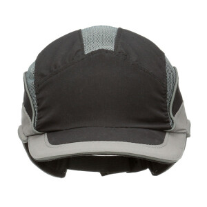 3M™ First Base™ 3 Bump Cap 2031219 Elite Black/Grey Reduced Peak 55 mm Custom