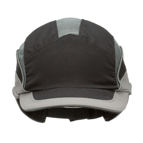 3M™ First Base™ 3 Bump Cap 2031219 Elite Black/Grey Reduced Peak 55 mm Custom