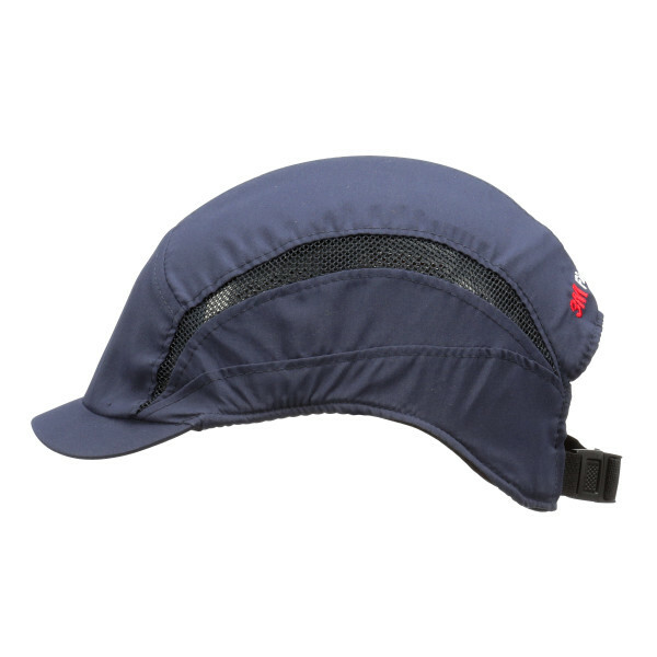3M™ First Base™ 3 Bump Cap 2030037 Classic Navy/Blue Micro Peak 25 mm Custom - Image 3