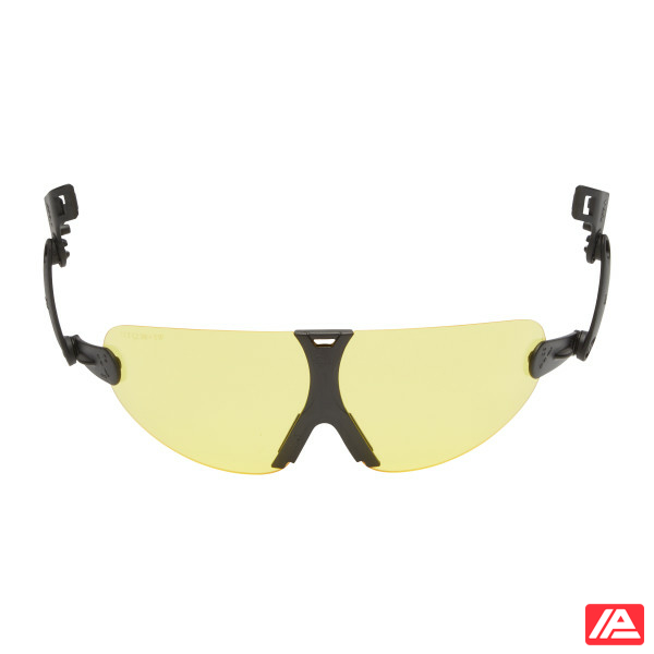 3M™ Hard Hat Integrated Safety Glasses Amber V9A - Image 2