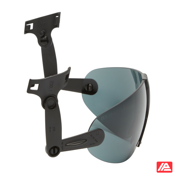 3M™ Hard Hat Integrated Safety Glasses Grey V9G - Image 3