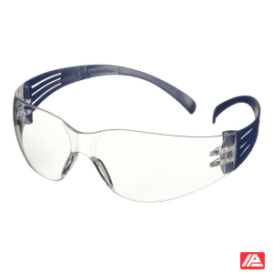 3M™ SecureFit™ 100 Safety Glasses Blue frame Anti-Scratch / Anti-Fog Clear lens SF101AF-BLU-EU