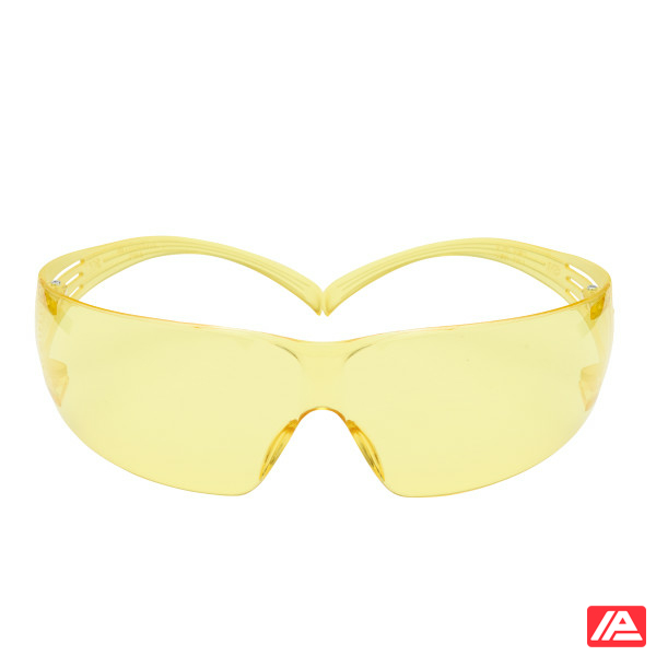 3M™ SecureFit™ 200 Safety Glasses Anti-Scratch / Anti-Fog Plus Amber Lens SF203AFP - Image 3
