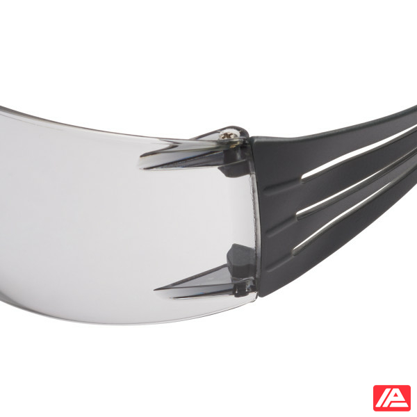 3M™ SecureFit™ 400 Safety Glasses Blue/Grey Frame Scotchgard™ Anti-Fog/Anti-Scratch Coating (K&N) Indoor/Outdoor Grey Lens SF407SGAF-BLU-EU - Image 5