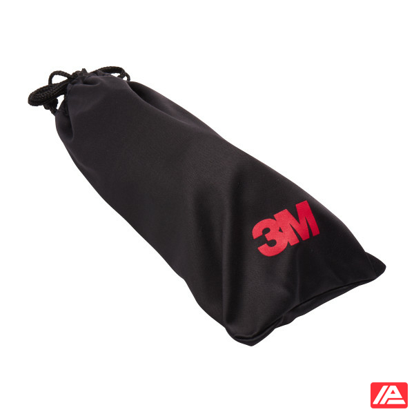 3M™ Solus™ 1000 Safety Glasses Blue/Black frame Scotchgard™ Anti-Fog/Anti-Scratch Coating (K&N) Grey Lens S1102SGAF-EU - Image 4