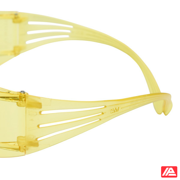 3M™ SecureFit™ 200 Safety Glasses Anti-Scratch / Anti-Fog Plus Amber Lens SF203AFP - Image 4