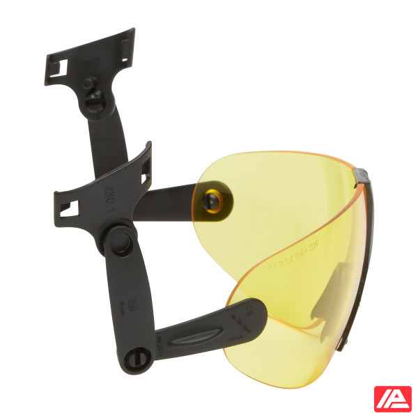3M™ Hard Hat Integrated Safety Glasses Amber V9A - Image 4