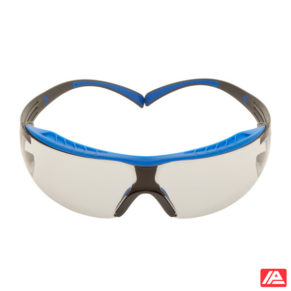3M™ SecureFit™ 400 Series Safety Glasses SF407XSGAF-BLU BLU/GRY I/O GRY Scotchgard™ Anti-Fog/Anti-Scratch Lens - Image 2