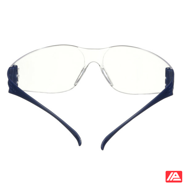 3M™ SecureFit™ 100 Safety Glasses Blue frame Anti-Scratch / Anti-Fog Clear lens SF101AF-BLU-EU - Image 5