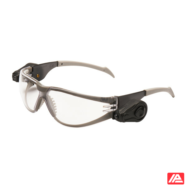 3M™ LED Light Vision™ Safety Glasses Anti-Scratch / Anti-Fog Clear Lens 11356-00000