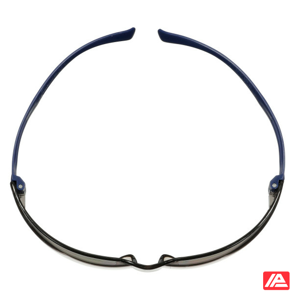 3M™ SecureFit™ 100 Safety Glasses Blue frame Anti-Scratch / Anti-Fog Indoor / Outdoor Light Grey lens SF107AF-BLU-EU - Image 5