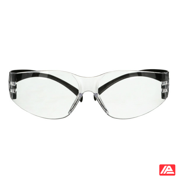 3M™ SecureFit™ 100 Safety Glasses Black frame Anti-Scratch Clear lens SF101AS-BLK-EU - Image 7