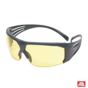 3M™ SecureFit™ Safety Glasses Grey frame Scotchgard™ Anti-Fog Amber Lens SF603SGAF-EU