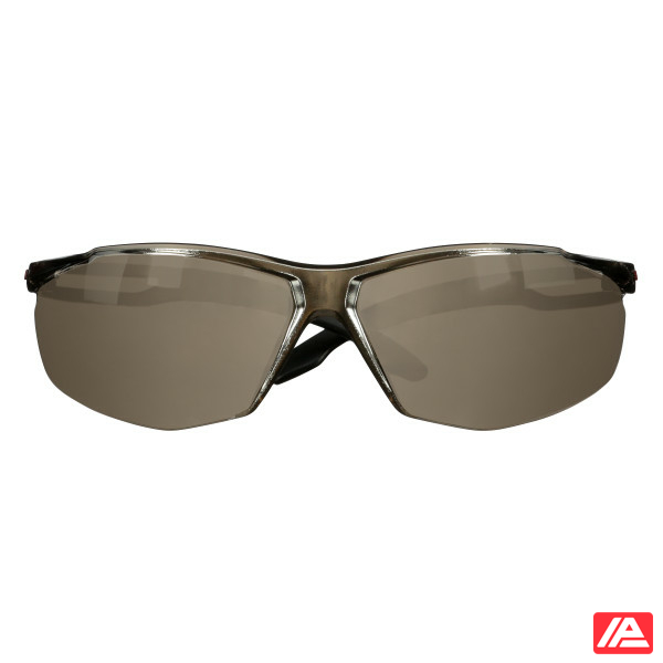 3M™ SecureFit™ 500 Safety Glasses Black frame Anti-Scratch / Anti-Fog Silver Mirror lens SF509AF-BLK - Image 3