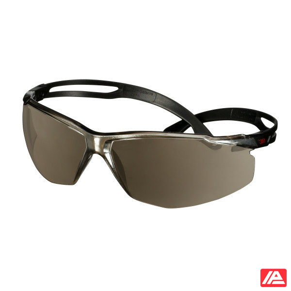 3M™ SecureFit™ 500 Safety Glasses Black frame Anti-Scratch / Anti-Fog Silver Mirror lens SF509AF-BLK