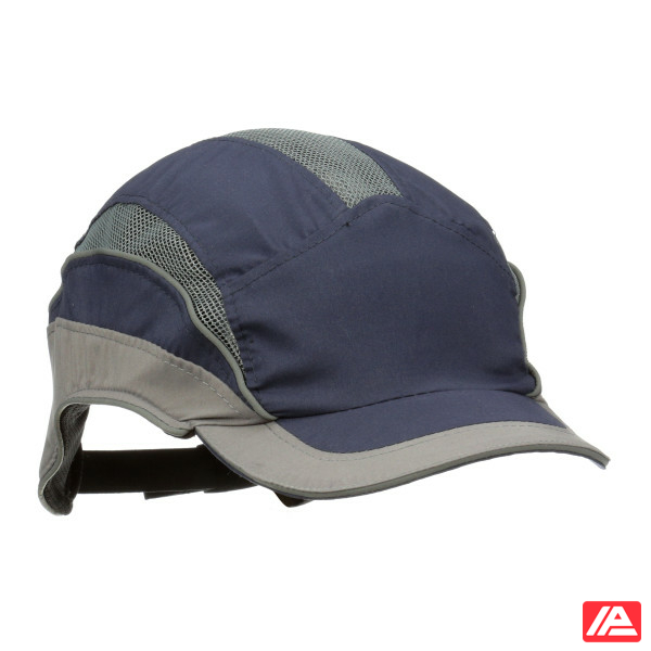 3M™ First Base™ 3 Bump Cap 2031216 Elite Navy/Grey Reduced Peak 55 mm Custom - Image 6