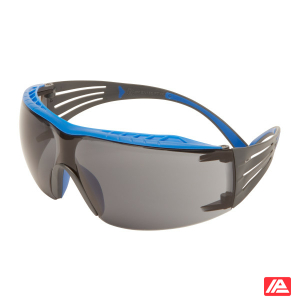 3M™ SecureFit™ 400 Series Safety Glasses SF402XSGAF-BLU Blue/Gray Gray Scotchgard™ Anti-Fog/Anti-Scratch Lens