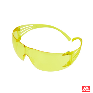 3M™ SecureFit™ 200 Safety Glasses Anti-Scratch / Anti-Fog Plus Amber Lens SF203AFP
