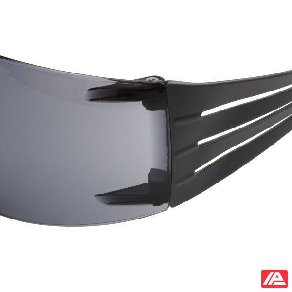 3M™ SecureFit™ 400 Safety Glasses Blue/Grey Frame Scotchgard™ Anti-Fog/Anti-Scratch Coating (K&N) Grey Lens SF402SGAF-BLU-EU - Image 3