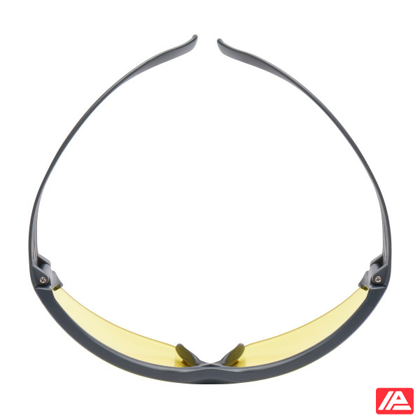 3M™ SecureFit™ Safety Glasses Grey frame Scotchgard™ Anti-Fog Amber Lens SF603SGAF-EU - Image 3