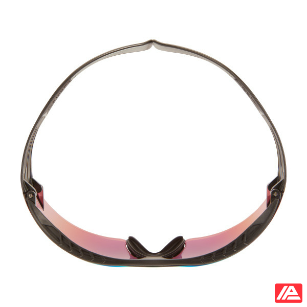 3M™ SecureFit™ 400X Safety Glasses Black/Black frame Anti-Scratch Orange Mirror Lens SF416XAS-BLK-EU - Image 3