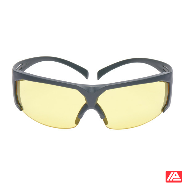 3M™ SecureFit™ Safety Glasses Grey frame Scotchgard™ Anti-Fog Amber Lens SF603SGAF-EU - Image 2