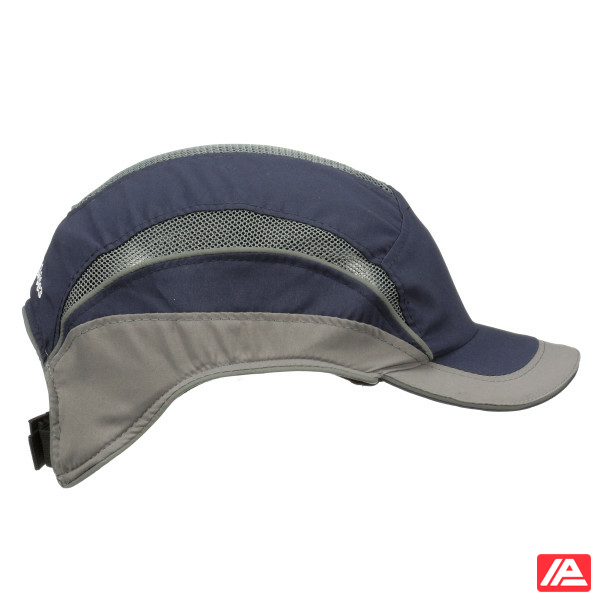 3M™ First Base™ 3 Bump Cap 2031216 Elite Navy/Grey Reduced Peak 55 mm Custom - Image 2