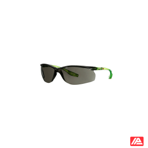 3M™ Solus™ CCS Safety Glasses Lime Green Temples Scotchgard™ Anti-Fog  Anti-Scratch Coating (K&N) Grey Lens SCCS02SGAF-GRN-EU