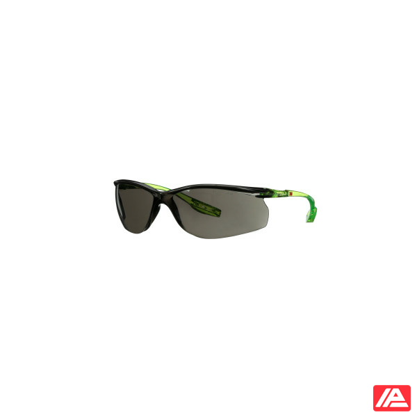 3M™ Solus™ CCS Safety Glasses Lime Green Temples Scotchgard™ Anti-Fog  Anti-Scratch Coating (K&N) Grey Lens SCCS02SGAF-GRN-EU