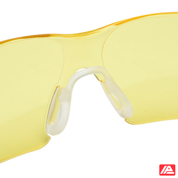 3M™ SecureFit™ 400 Safety Glasses Black/Green frame Anti-Scratch / Anti-Fog Amber Lens SF403AS/AF-EU - Image 5