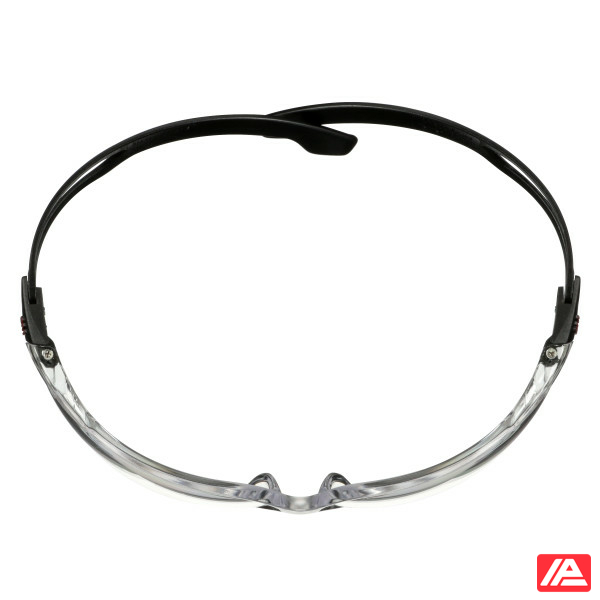 3M™ SecureFit™ 500 Safety Glasses Black frame Anti-Scratch+ (K) Clear lens SF501ASP-BLK-EU - Image 6