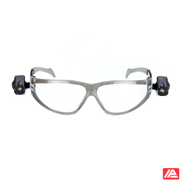 3M™ LED Light Vision™ Safety Glasses Anti-Scratch / Anti-Fog Clear Lens 11356-00000 - Image 2