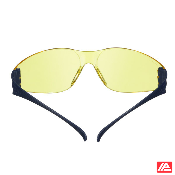 3M™ SecureFit™ 100 Safety Glasses Blue frame Anti-Scratch / Anti-Fog Amber lens SF103AF-BLU-EU - Image 9