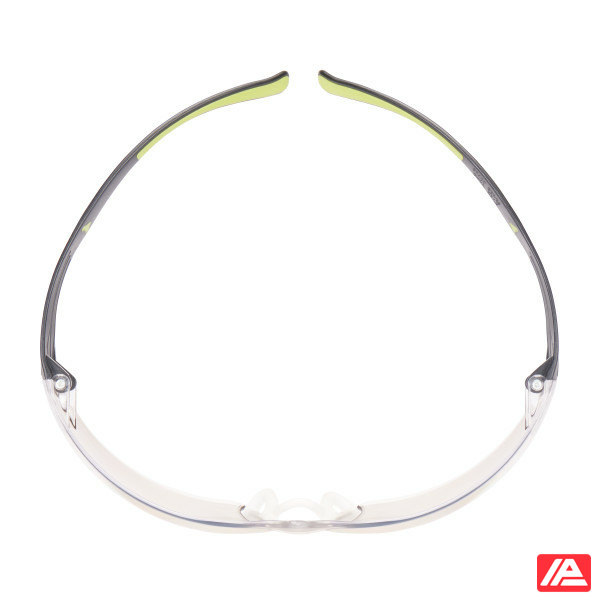 3M™ SecureFit™ 400 Safety Glasses Black/Green frame Anti-Scratch Indoor/Outdoor Mirror Lens SF410AS-EU - Image 6