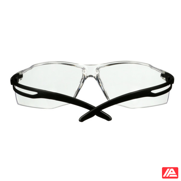 3M™ SecureFit™ 500 Safety Glasses Black frame Anti-Scratch+ (K) Clear lens SF501ASP-BLK-EU - Image 8