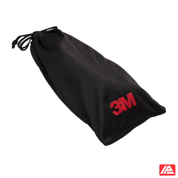 3M™ Solus™ 1000 Safety Glasses Blue/Black Frame Scotchgard™ Anti-Fog /Anti-Scratch Coating (K&N) Clear Lens Foam Gasket and Strap S1101SGAFKT-EU - Image 7